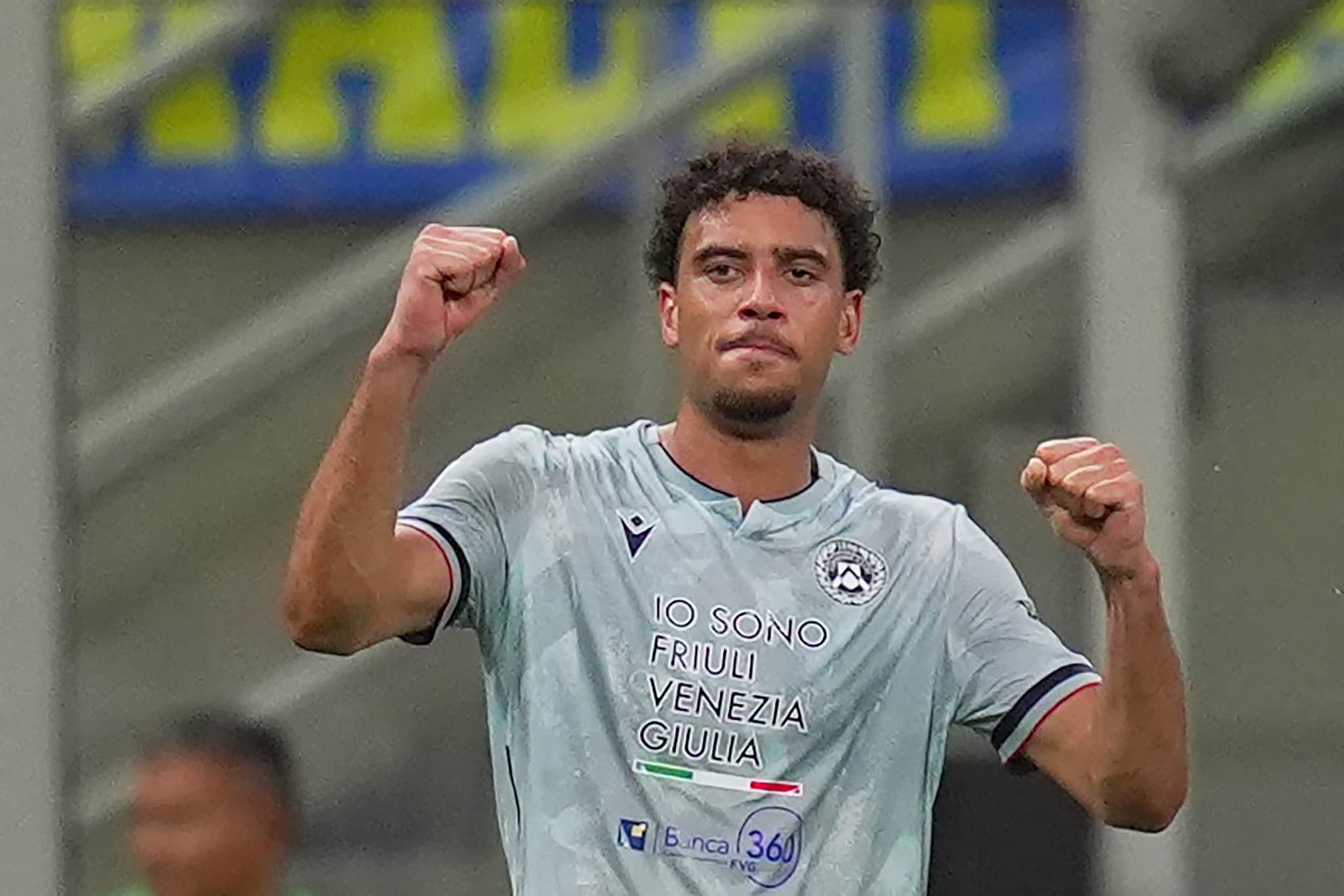 Il centrocampista dell’Udinese Atta potrebbe essere una delle grandi rivelazioni di questo campionato.