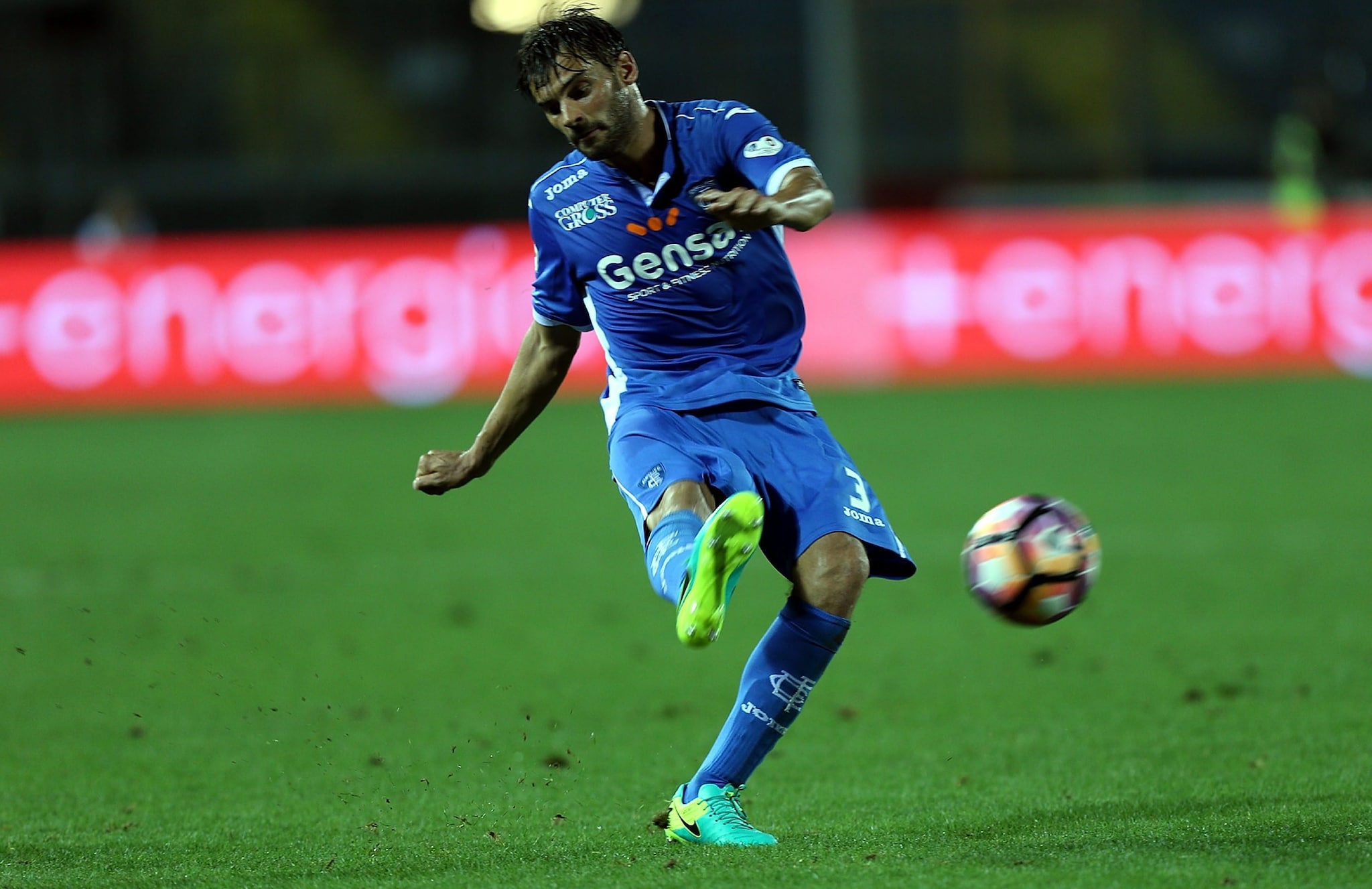Zambelli in una partita ai tempi dell’Empoli.