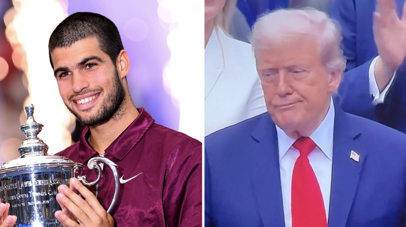 La strana reazione di Trump al trionfo di Alcaraz diventa virale, Navratilova: "È così invidioso"