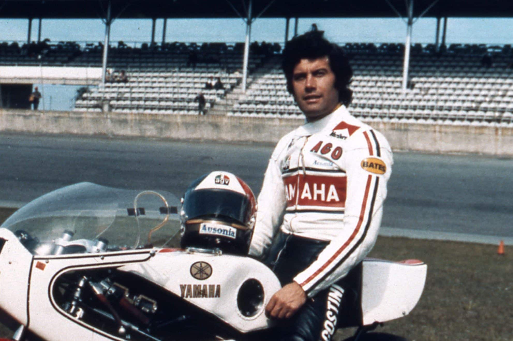 Giacomo Agostini nel 1975, aveva 33 anni