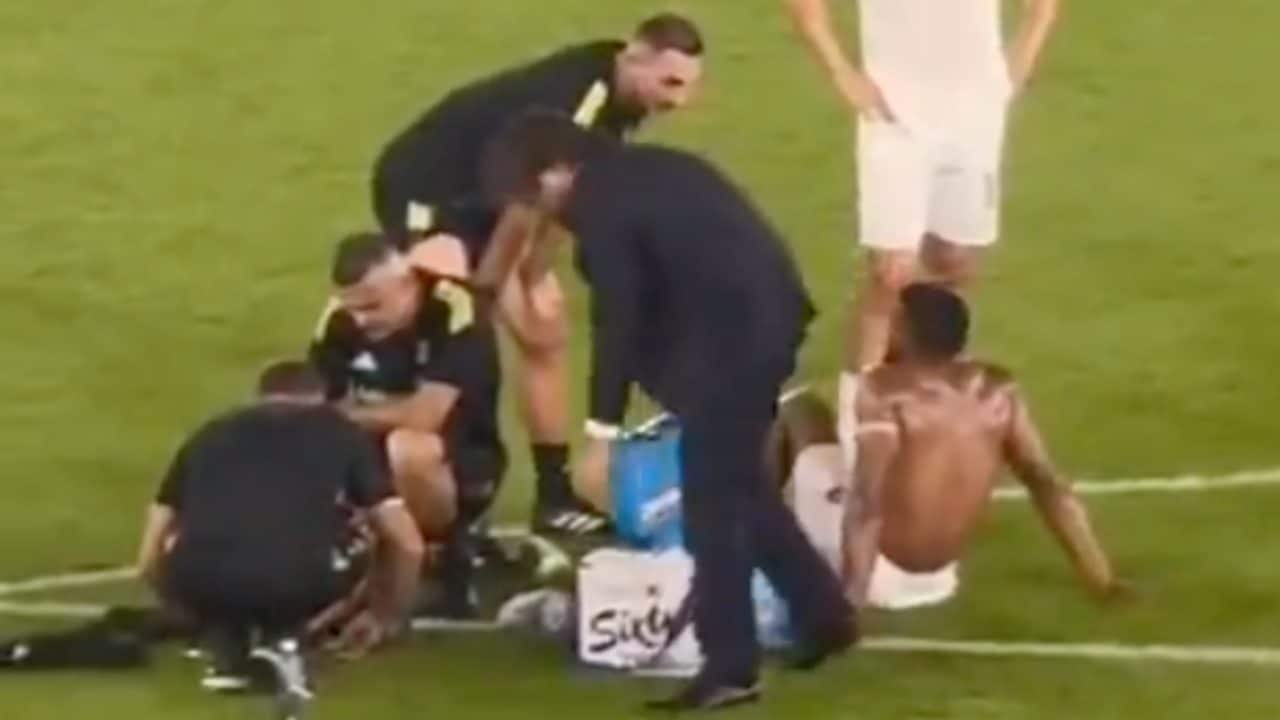 Bremer inquadrato a Verona dopo l’infortunio.