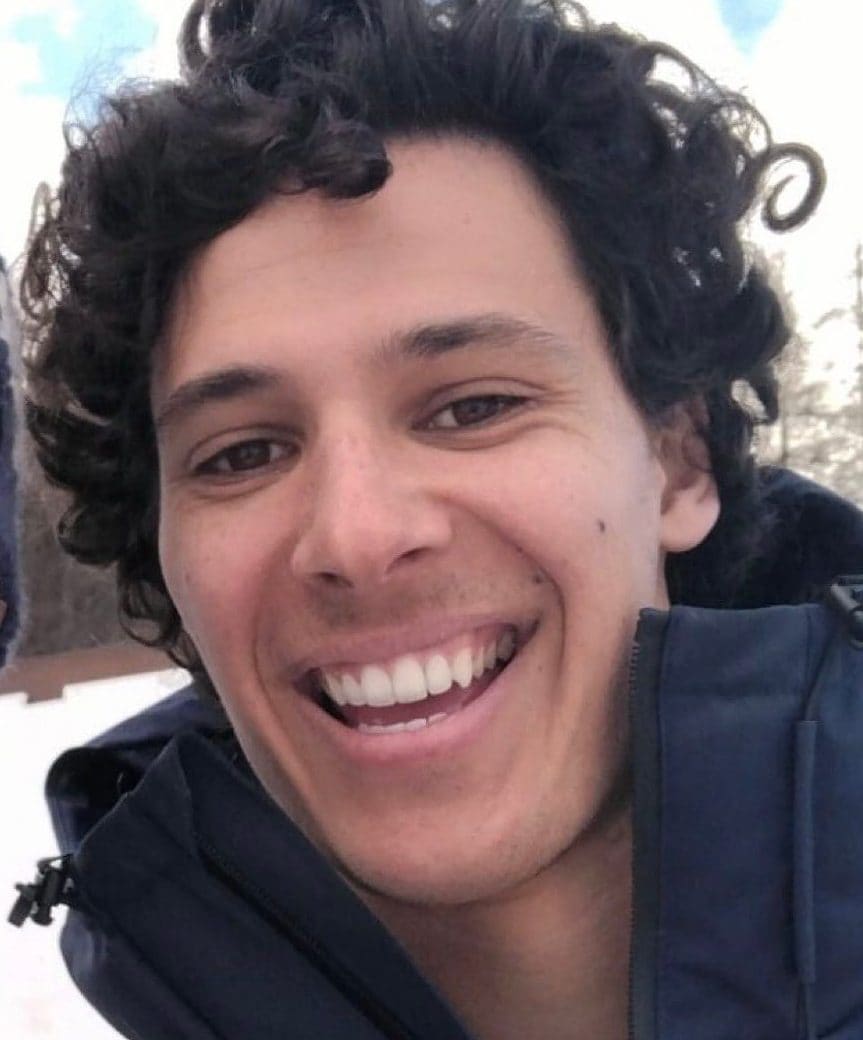 Matteo Franzoso era impegnato in allenamento con la squadra dei velocisti azzurri sule nevi del Cile