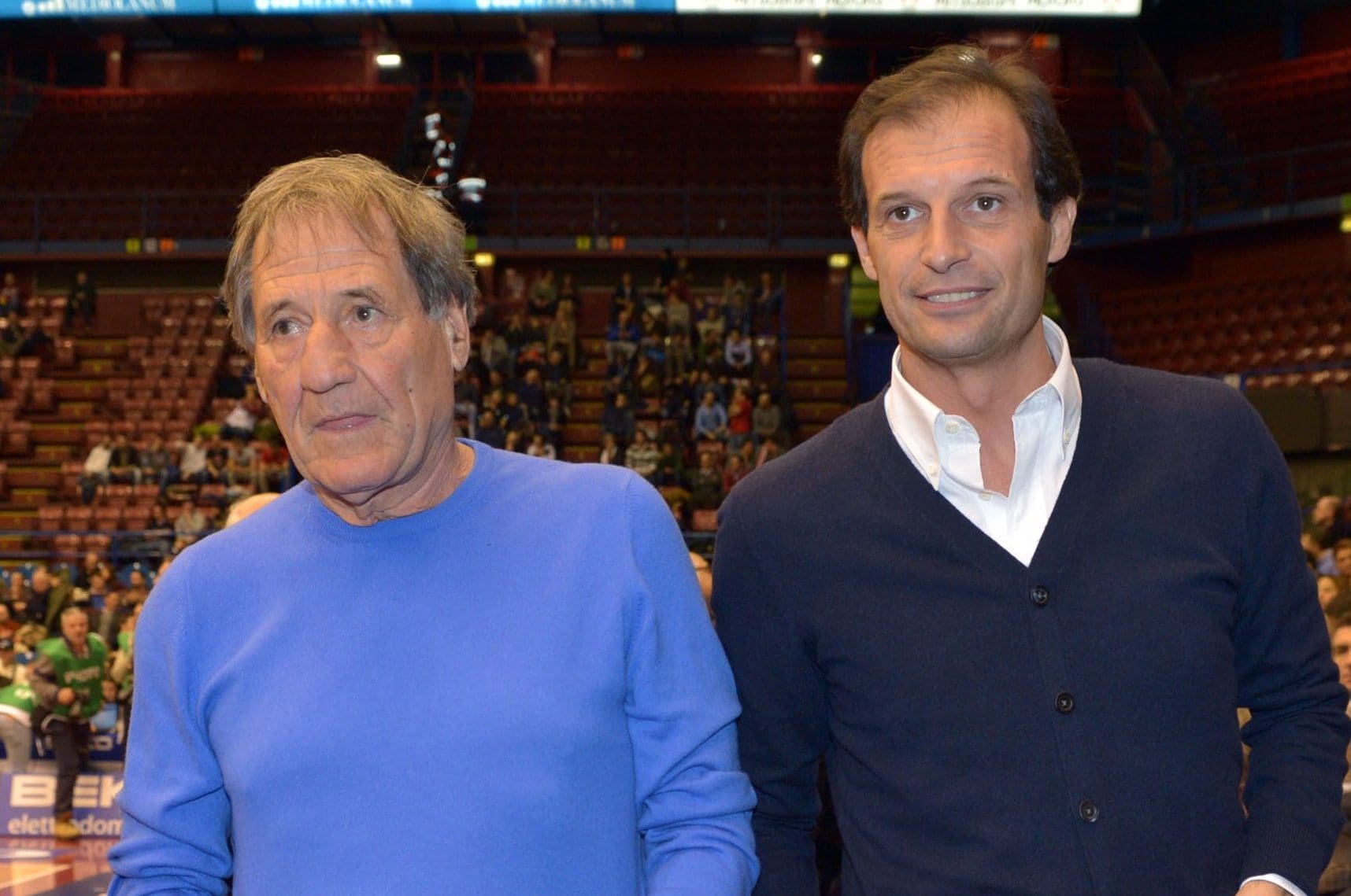 Galeone con Allegri qualche anno fa: tra i due il rapporto è strettissimo
