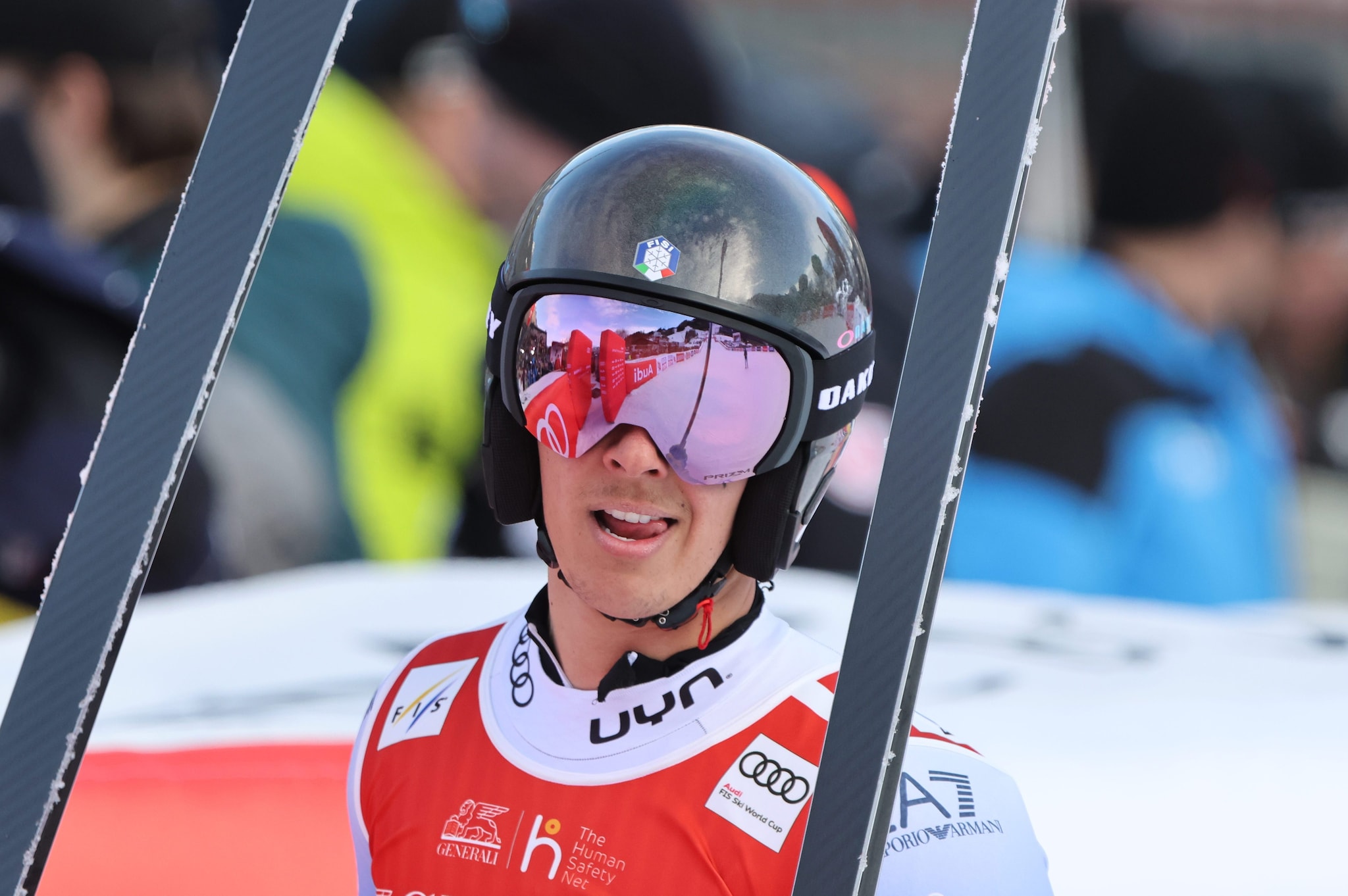 Franzoso lo scorso gennaio a Kitzbuhel