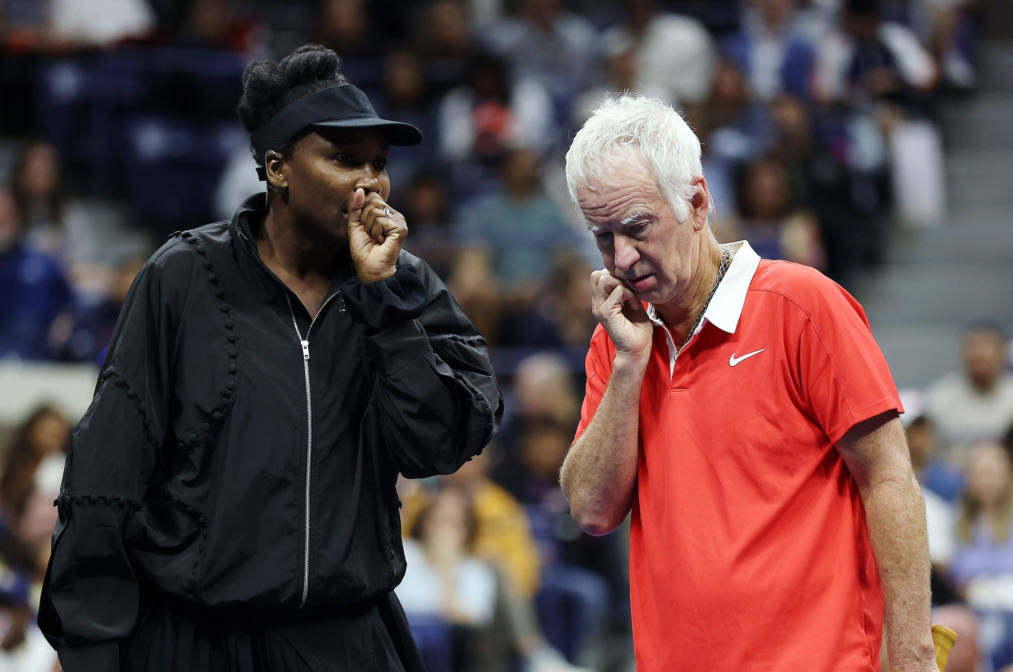 McEnroe a Flushing Meadows con Venus Williams, tornata a giocare questa estate sul cemento americano
