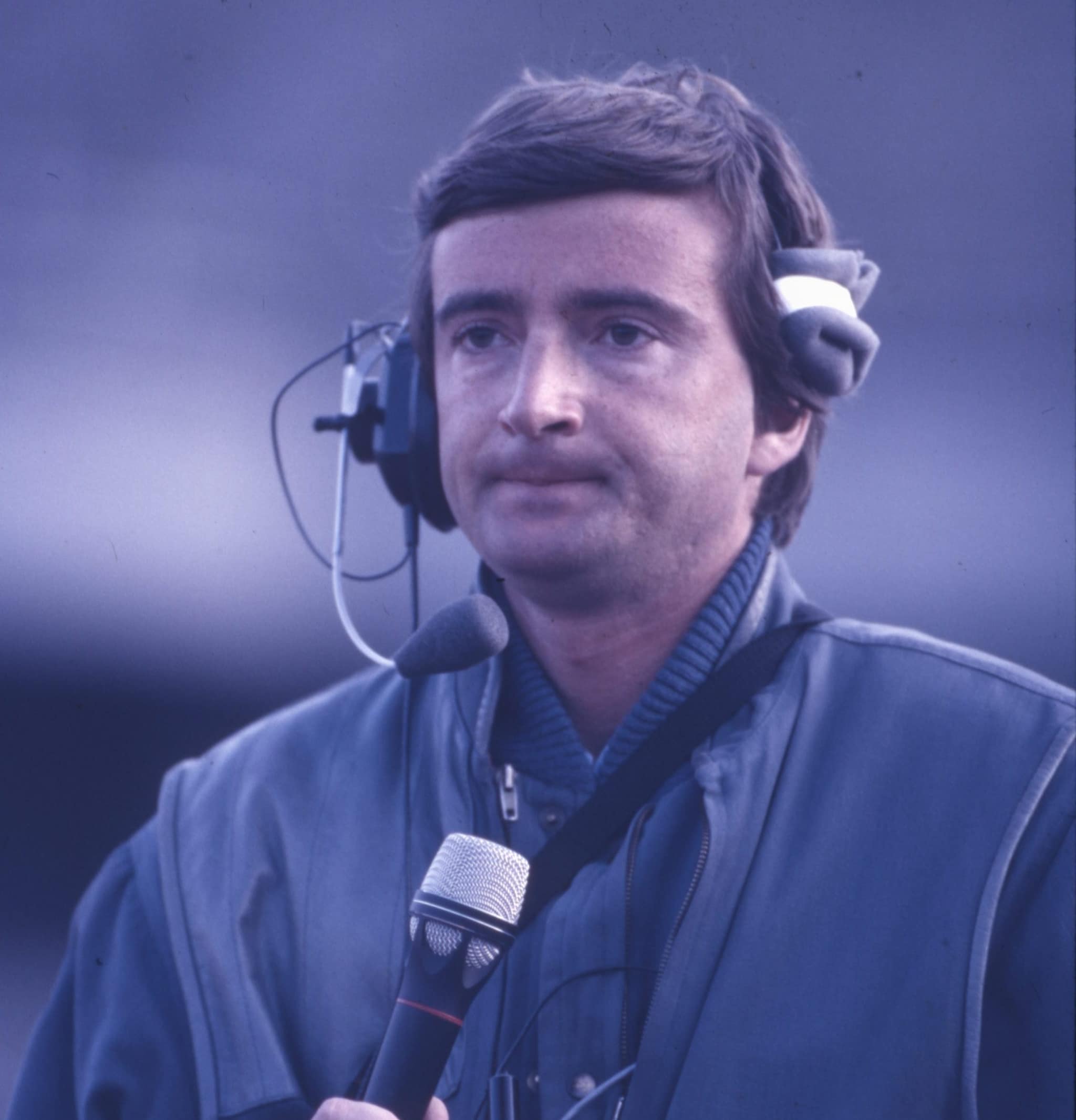 Un giovane Carlo Nesti all’inizio degli anni ’80
