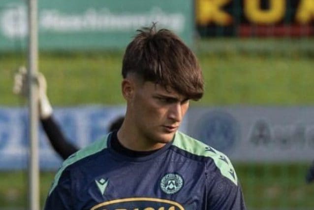 Alessandro Nunziante è un portiere dell’Udinese, classe 2007.