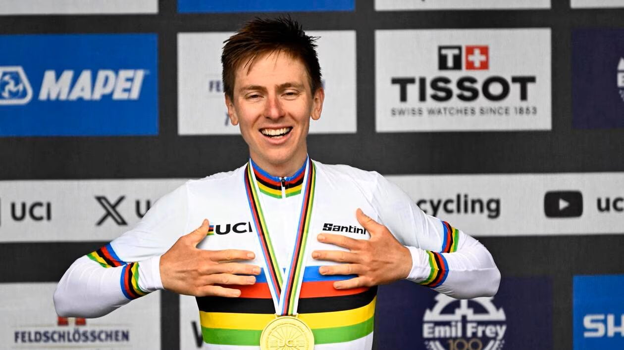 Pogacar oltre che nelle gare su strada a tappe o di un giorno si è imposto anche agli Europei e ai Mondiali 2025