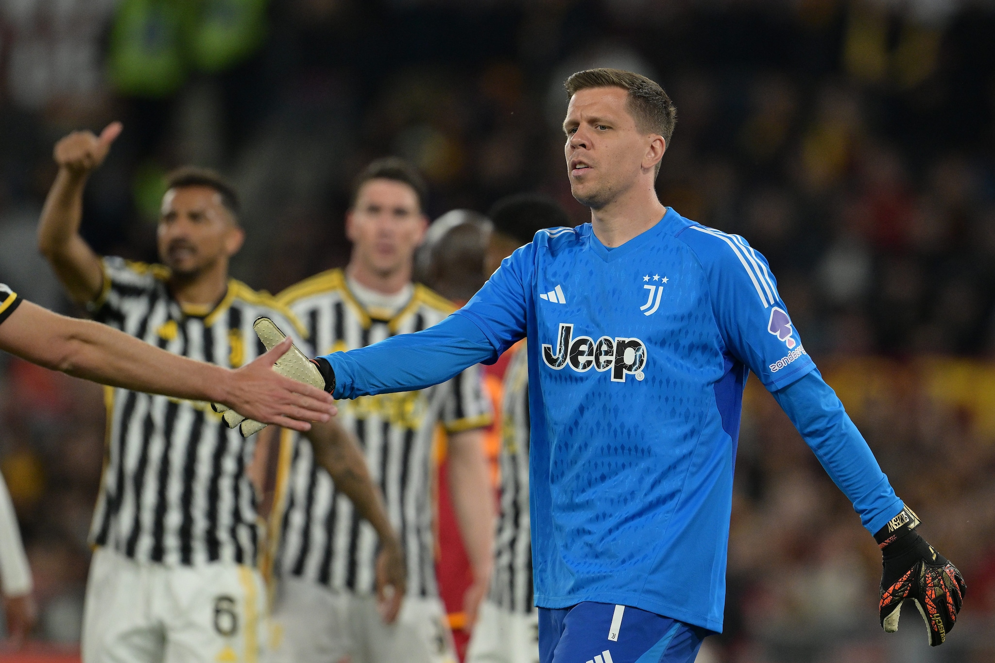 Wojciech Szczęsny nel suo ultimo anno con la Juventus