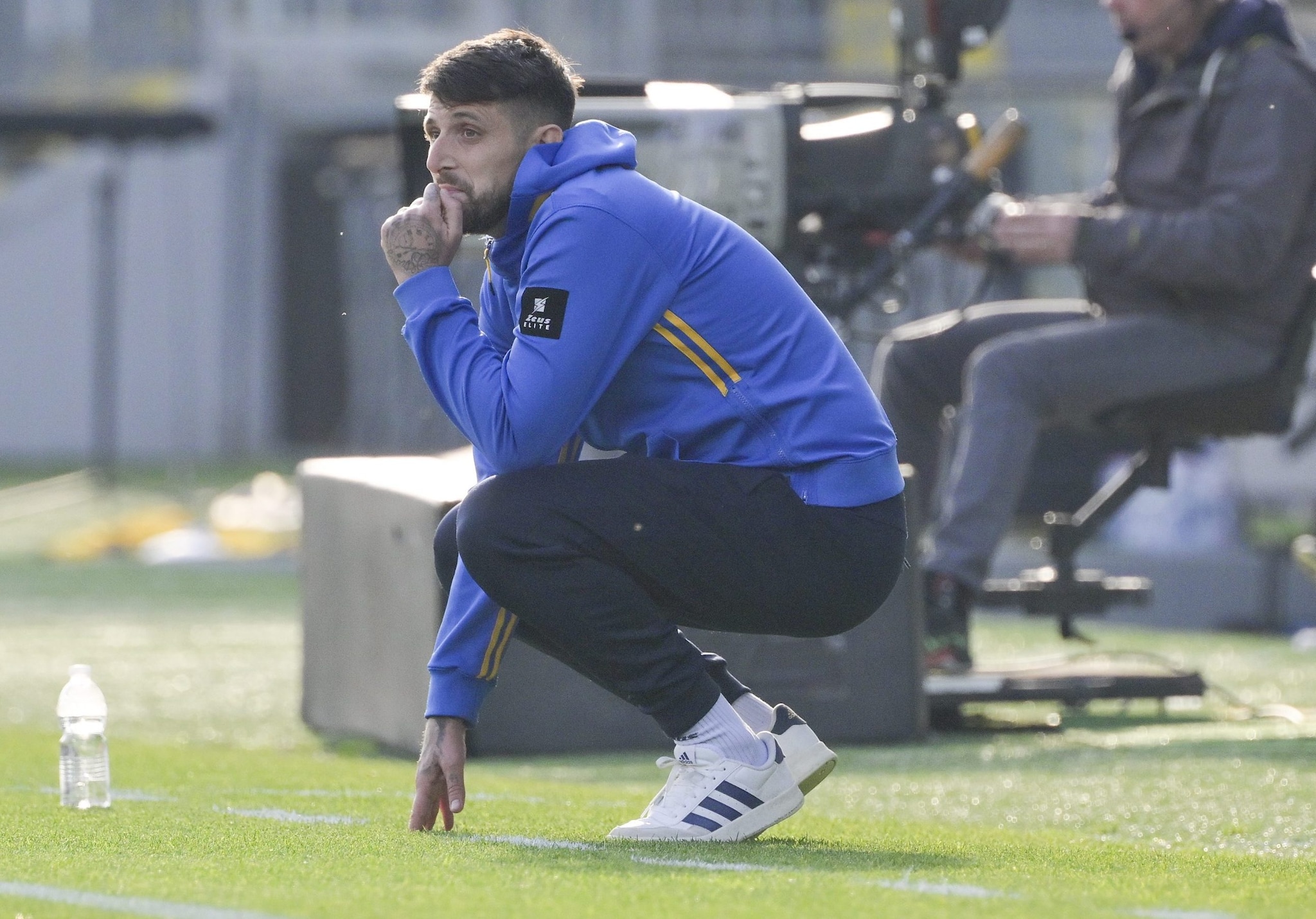 Leandro Greco, oggi allenatore della Pro Patria.