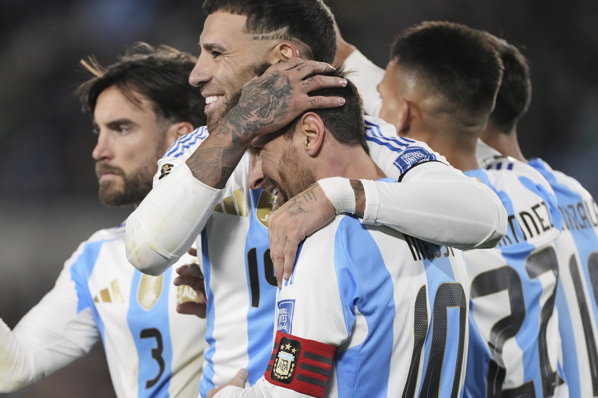 Leo Messi in Argentina–Venezuela del 5 settembre dove diede l’addio ai Mondiali 2026