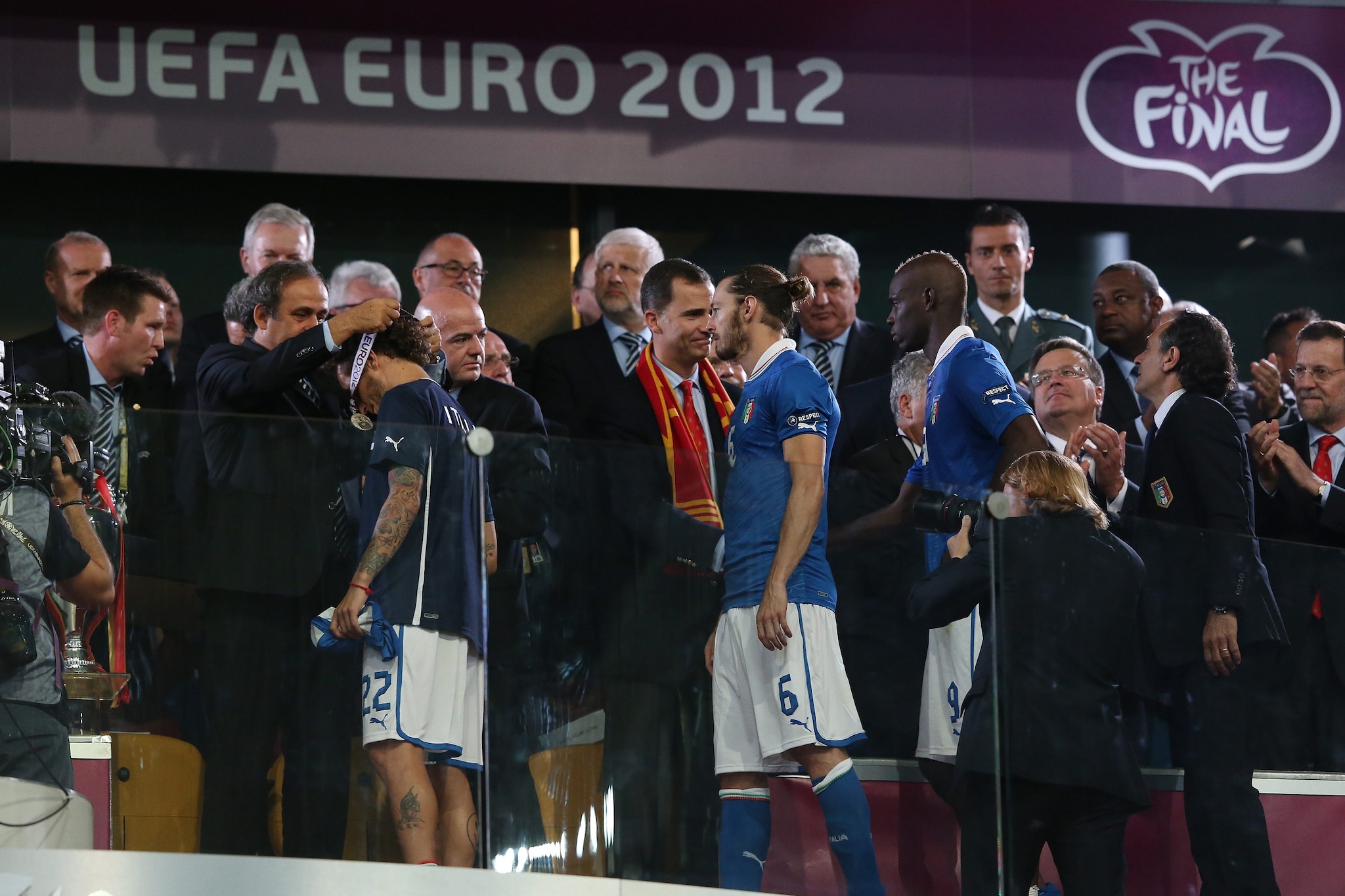 Diamanti ha preso parte a Euro 2012. L’Italia arrivò in finale, lui segnò uno dei rigori all’Inghilterra.