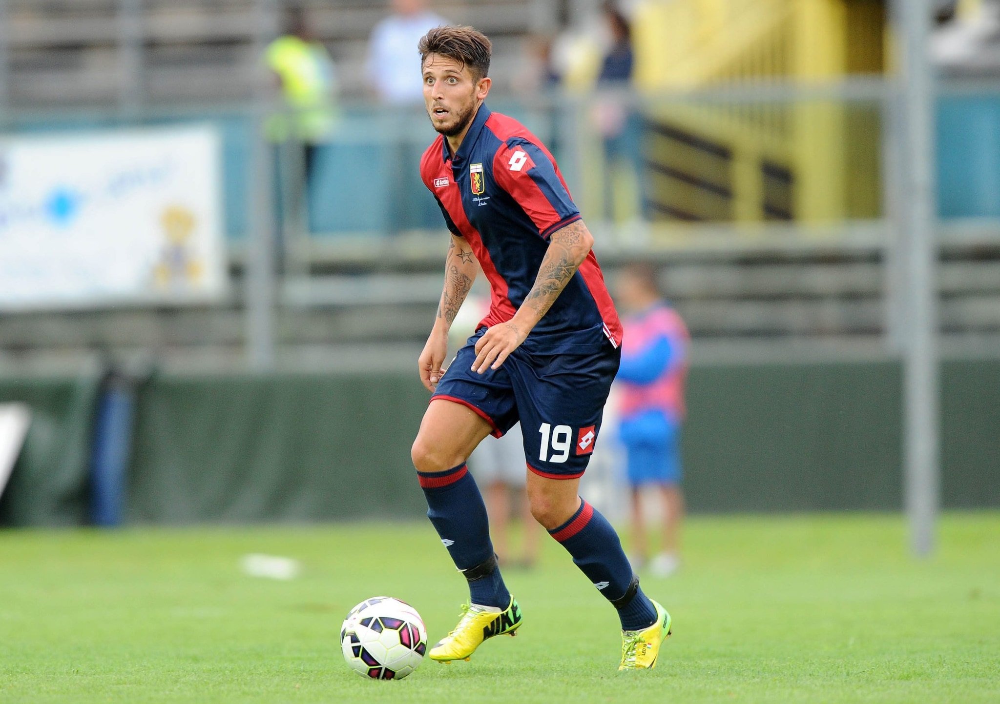 Greco ai tempi del Genoa di Gasperini.
