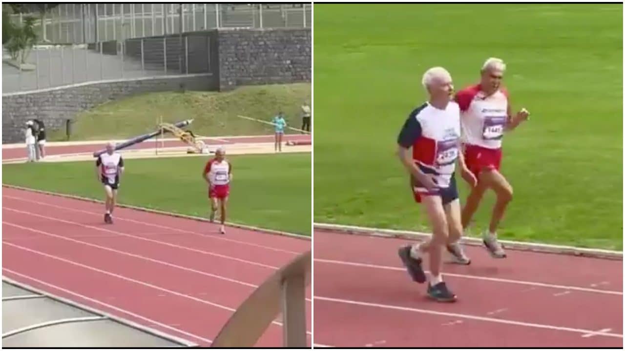 Colin Spivey vince a 91 anni la medaglia d'oro negli 800 metri: stampa l'avversario sul traguardo
