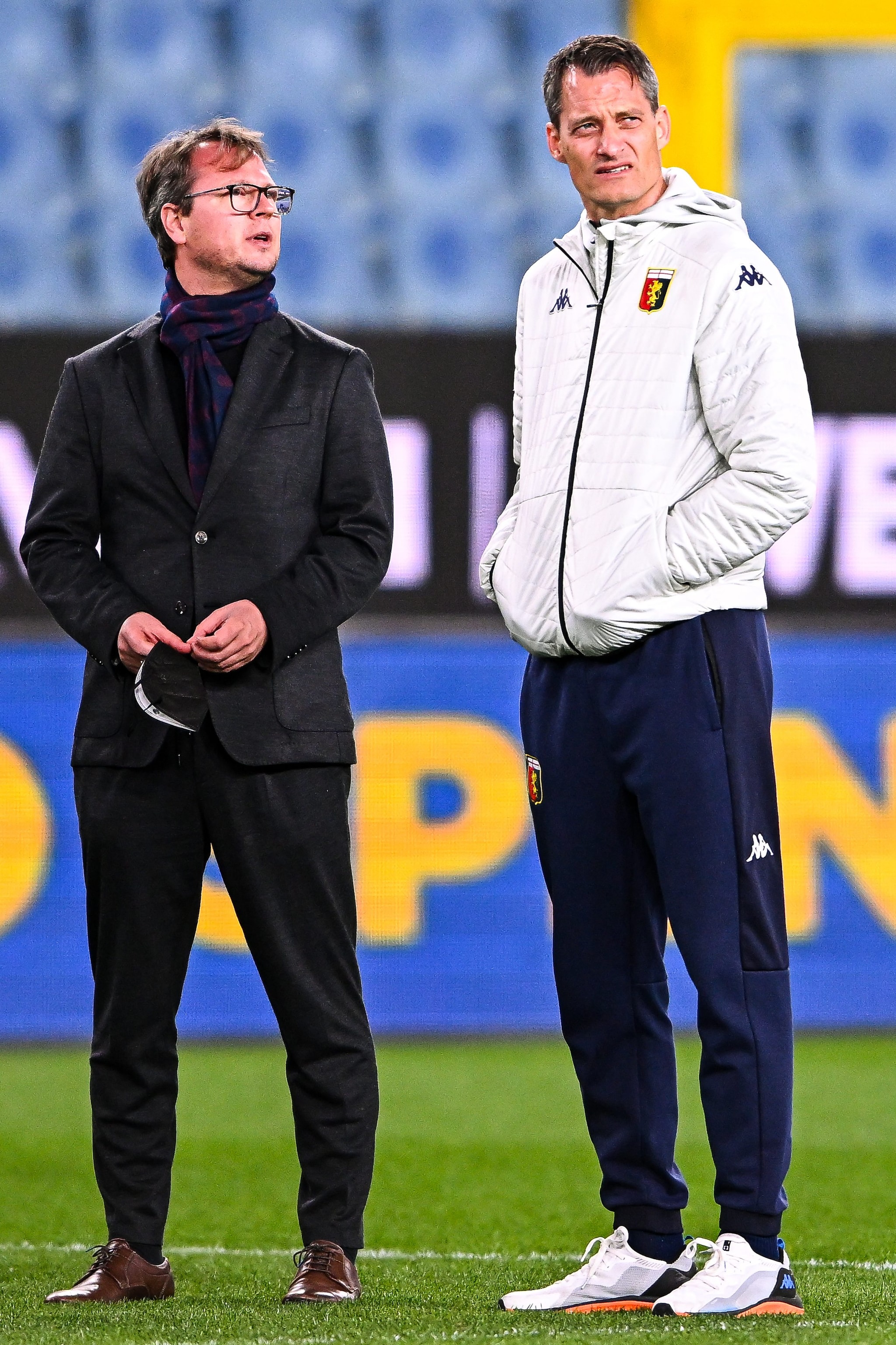 Johannes Spors durante l’esperienza al Genoa.