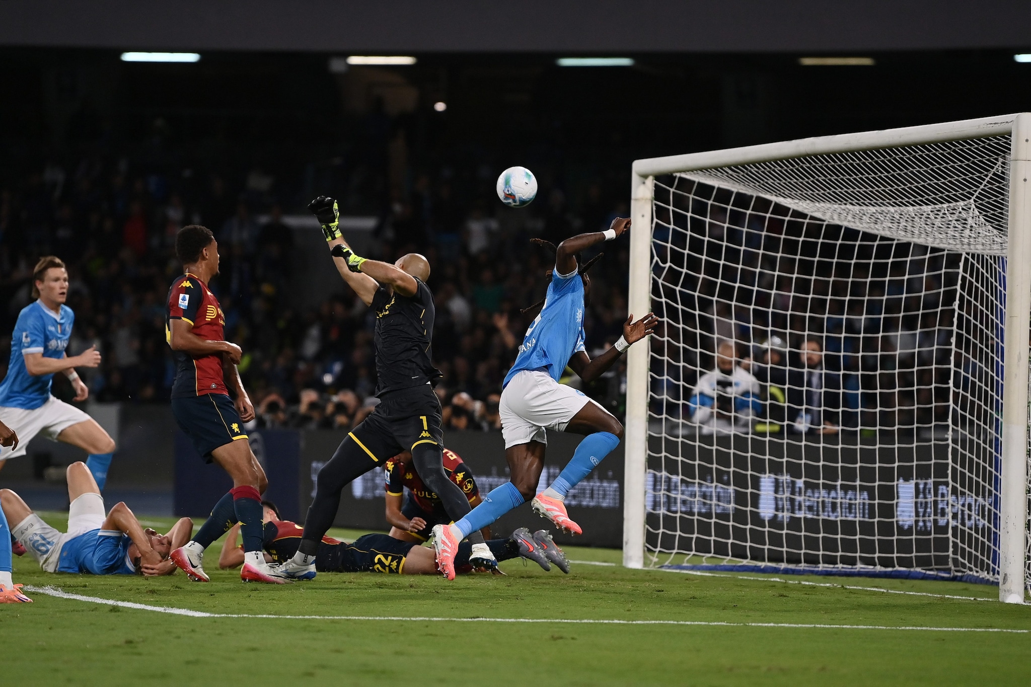 Il del momentaneo pareggio di Anguissa.
