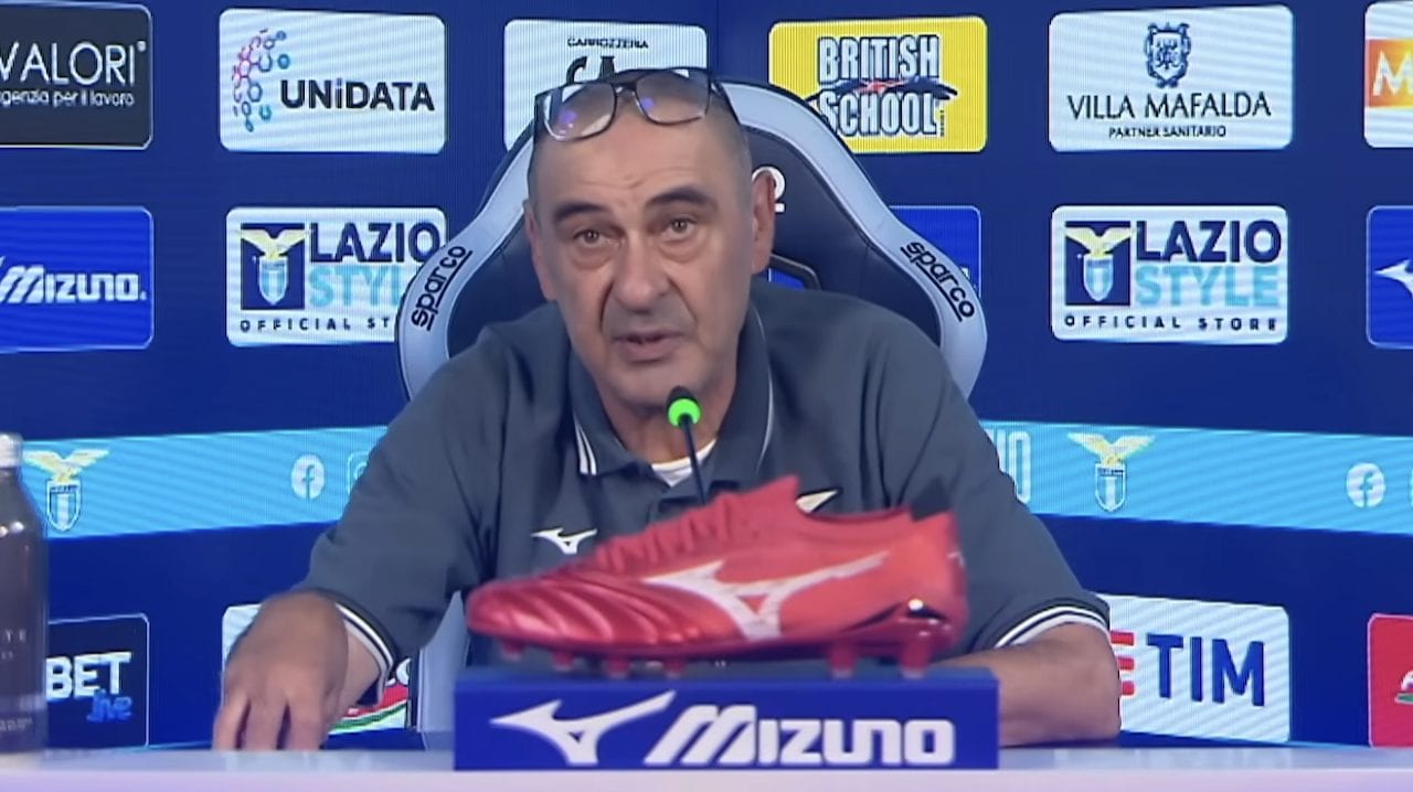 Maurizio Sarri: "Potevo lasciare la Lazio subito dopo la firma, tiro bestemmie ogni giorno"