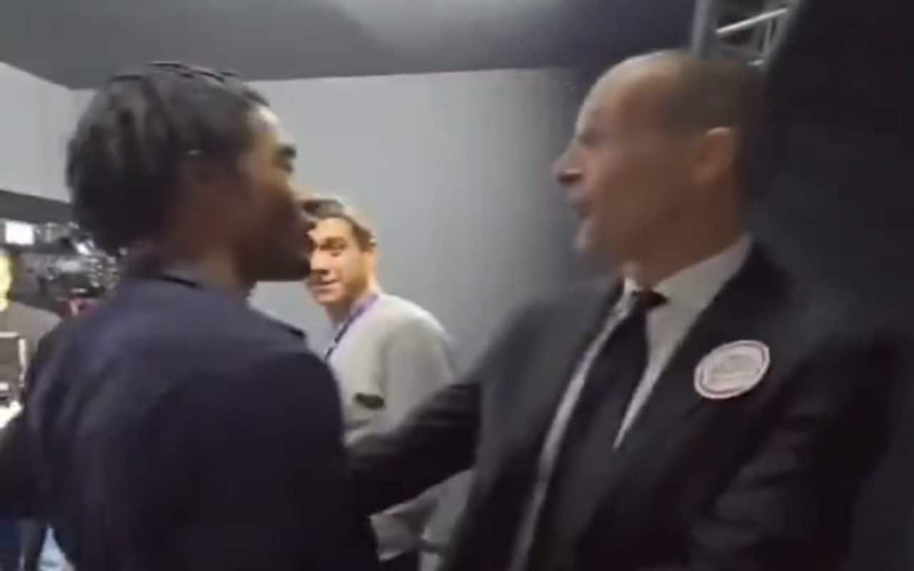 Allegri ritrova Cuadrado dopo Milan-Pisa, gli svela la sua profezia sul rigore: "Lo sapevo"