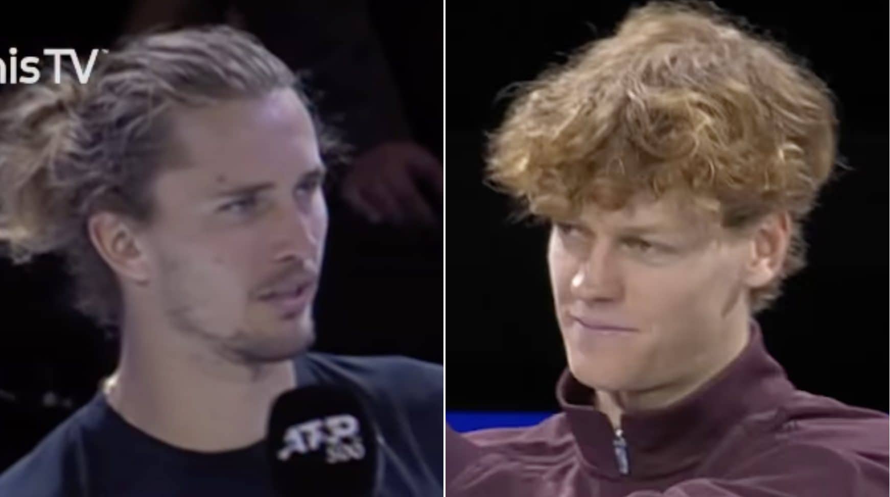 Zverev si rivolge a Sinner: "Devo dire una cosa spiacevole: Jannik, hai rotto le p... a tutti"