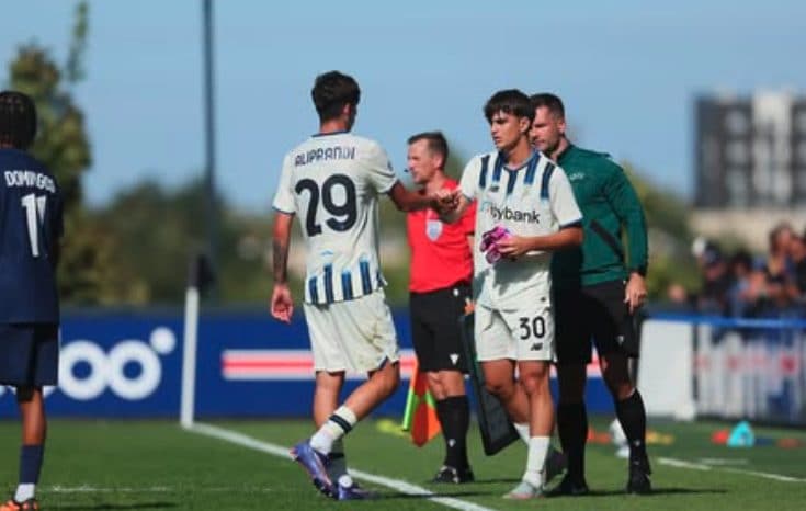 L’esordio di Percassi contro il PSG in Youth League.