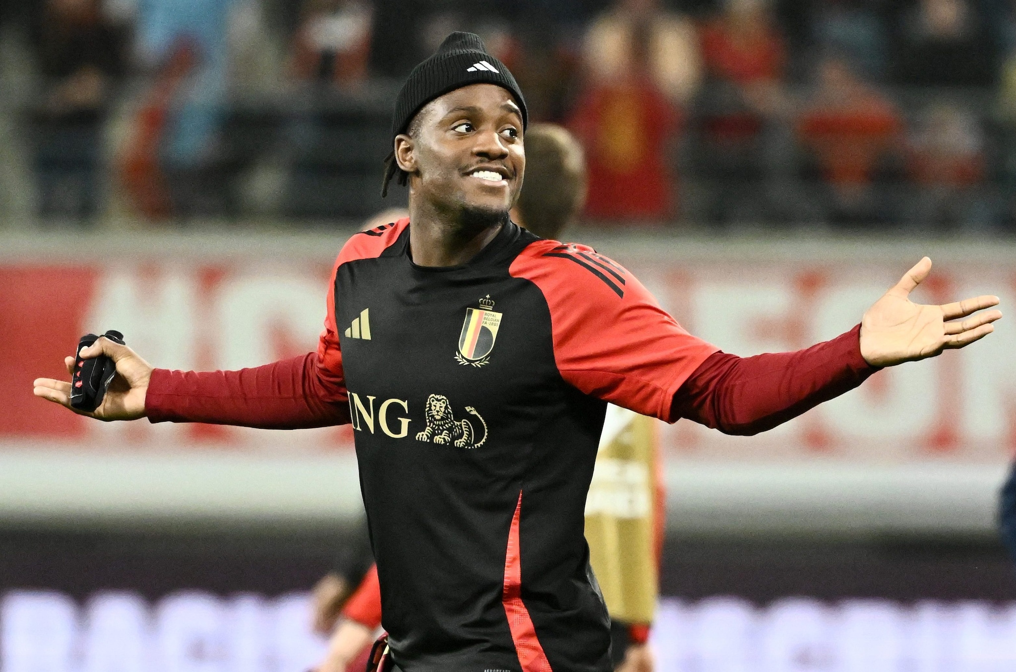 Batshuayi con la maglia del Belgio all’ultimo giro di convocazioni
