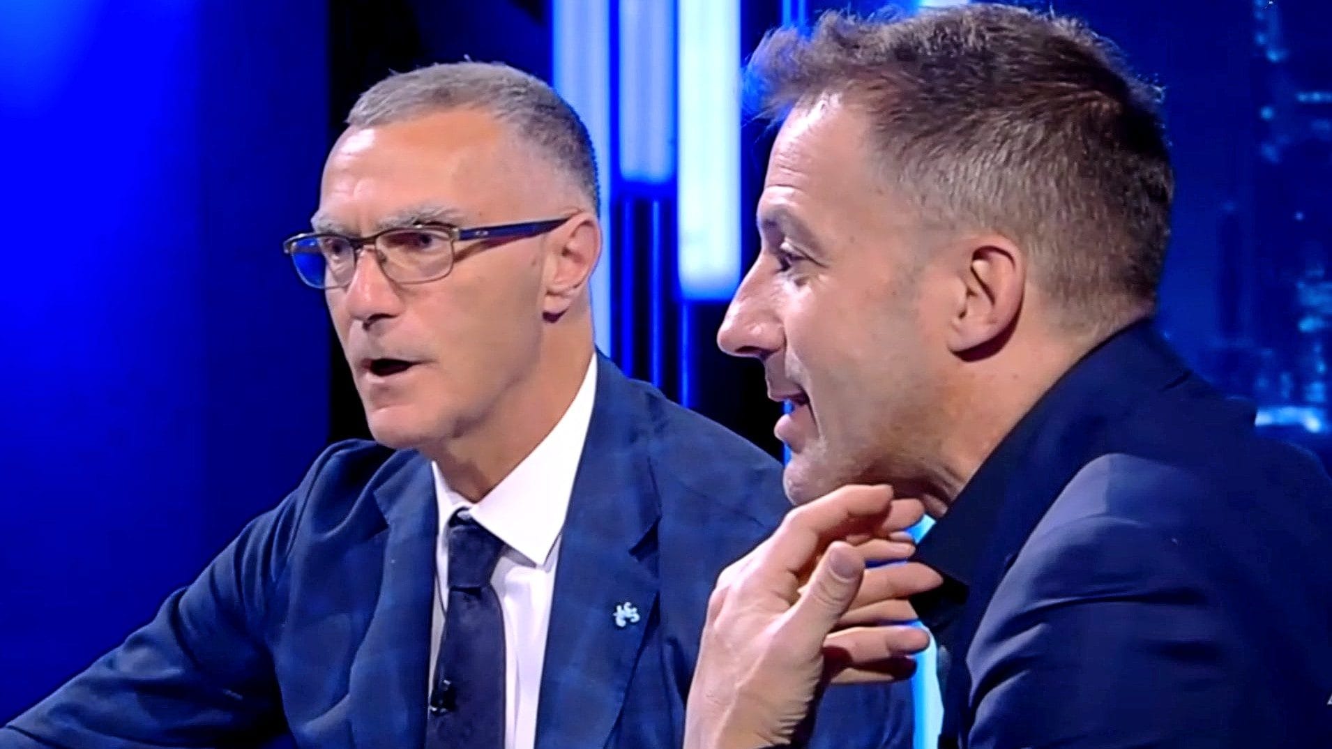 Bergomi e Del Piero litigano in diretta: "Non ha ragione chi urla di più. Sempre a dire 'ste robe…'"