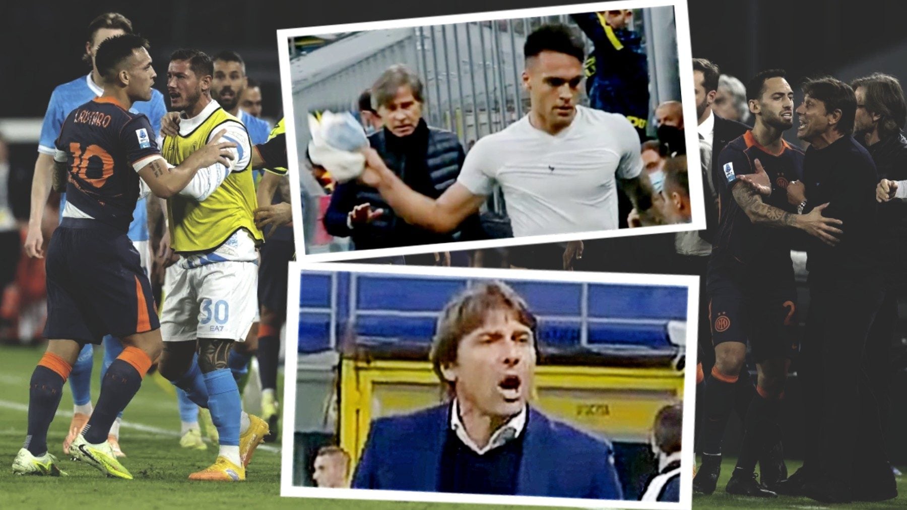 La lite tra Conte e Lautaro quando erano all'Inter: al Maradona gli ha ripetuto le stesse parole