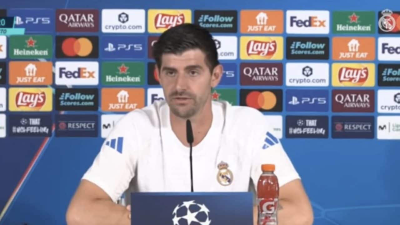 Courtois attacca il presidente della Liga: "Cercano di nascondere le cose, è manipolazione"