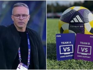 Il CT del Marocco conosce bene la nuova regola del calcio: tira fuori dal taschino la carta blu