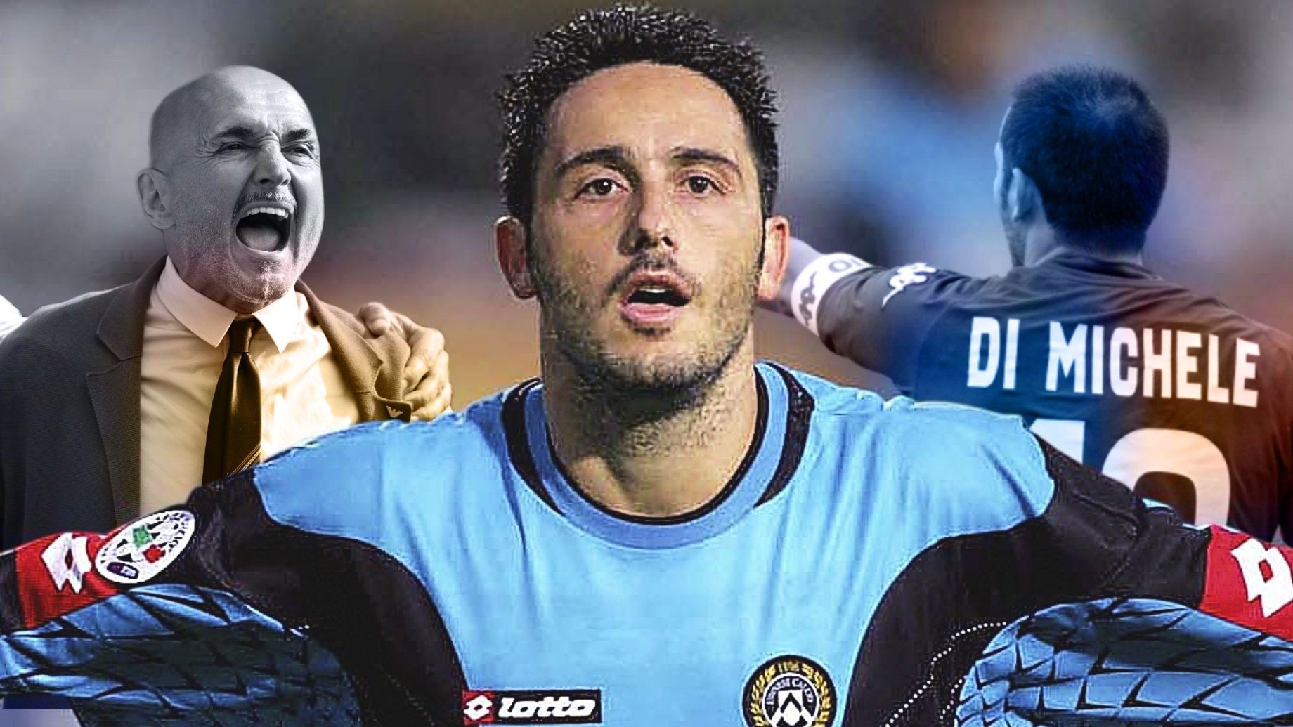 Di Michele: "Spalletti è il migliore, ma una volta lo feci arrabbiare molto. Dovettero trattenerlo"