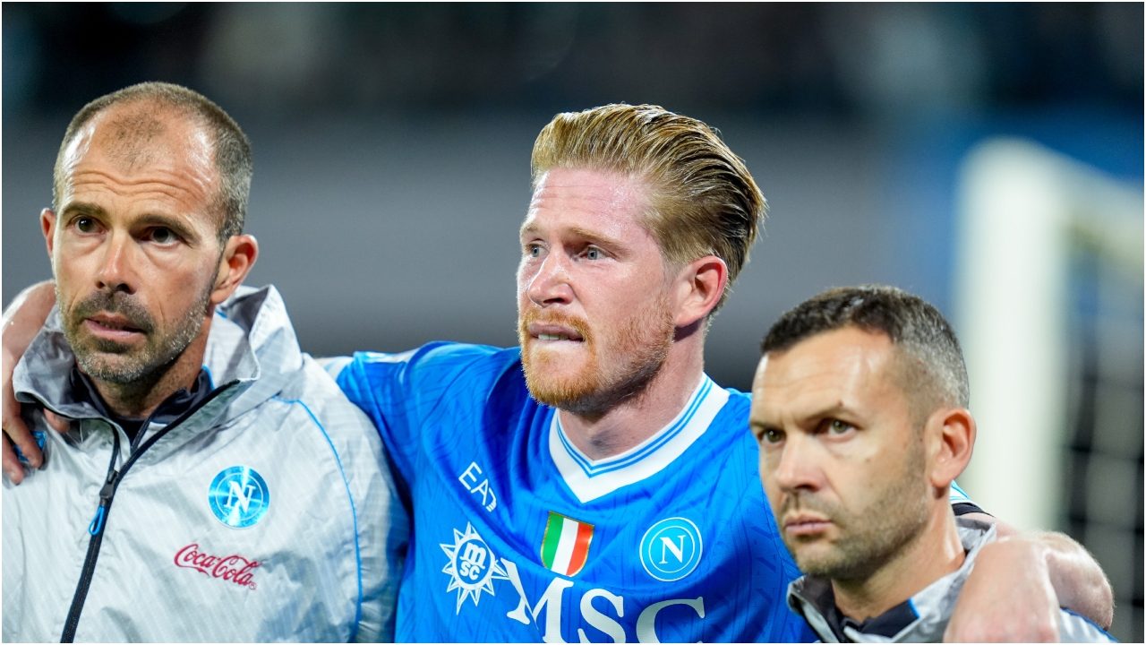 De Bruyne si opera in Belgio per la rottura del bicipite femorale destro, tegola Napoli: i tempi i recupero