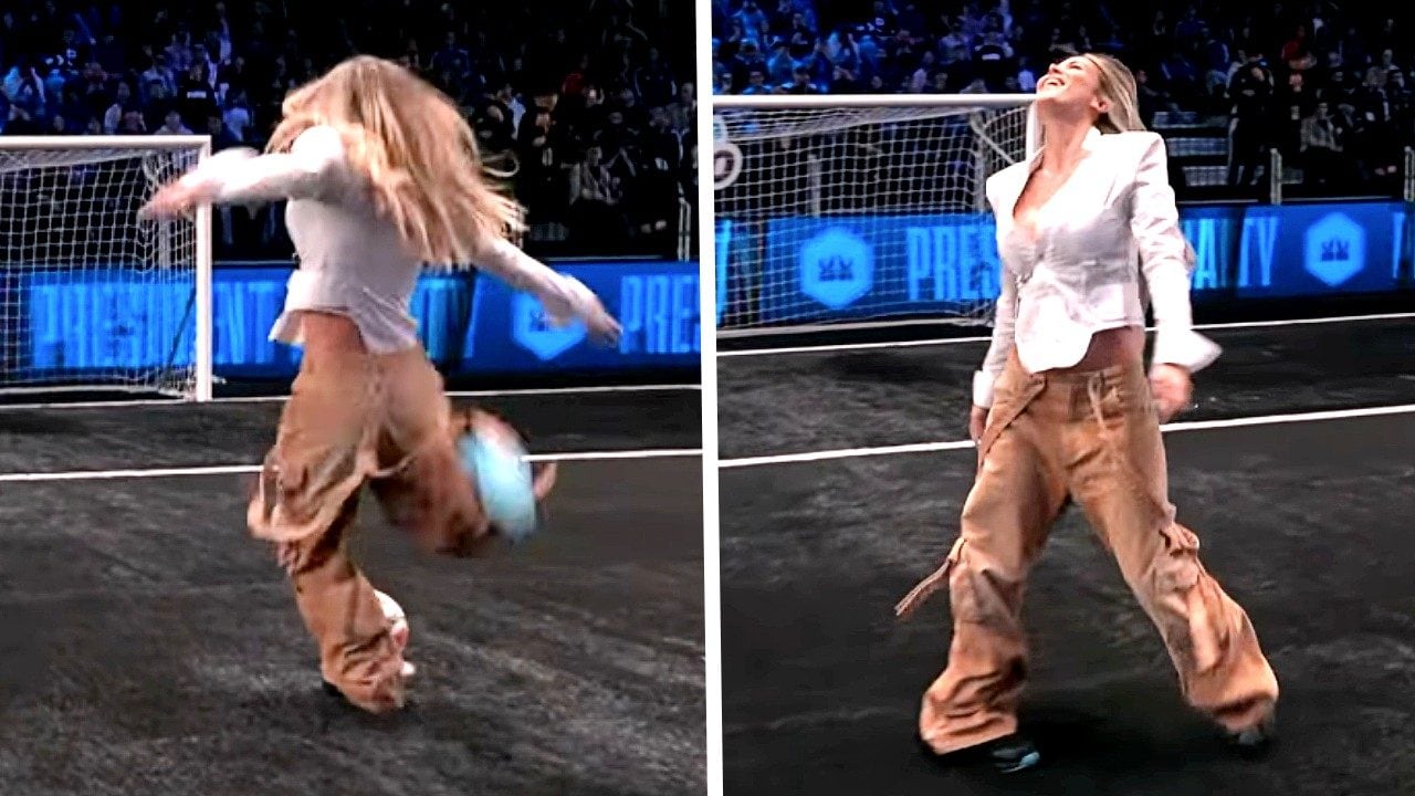 Diletta Leotta sbaglia il rigore presidenziale alla Kings League: "Questo torneo mi sta distruggendo"