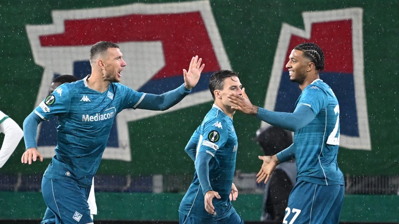 La Fiorentina torna a vincere dopo quasi un mese, 3-0 al Rapid Vienna: Pioli torna a sorridere