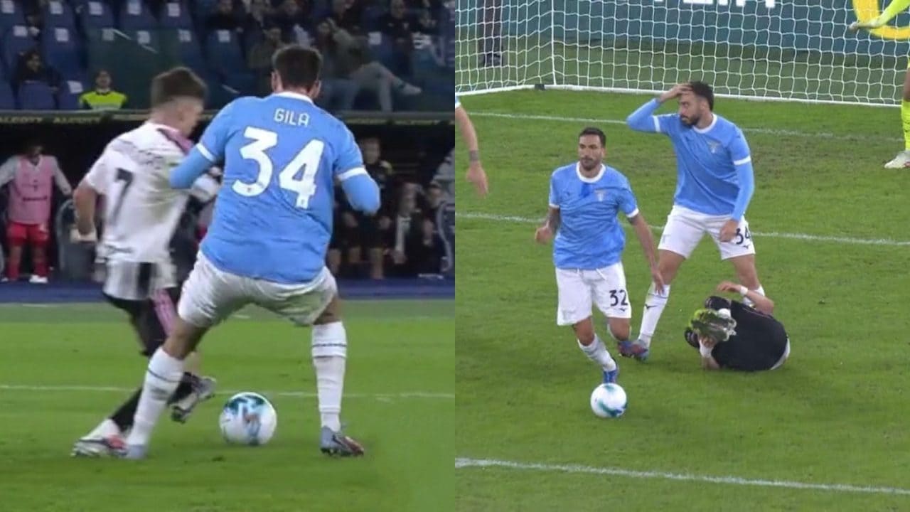 Perché il VAR non interviene sul rigore negato alla Juve nonostante la reazione colpevole di Gila