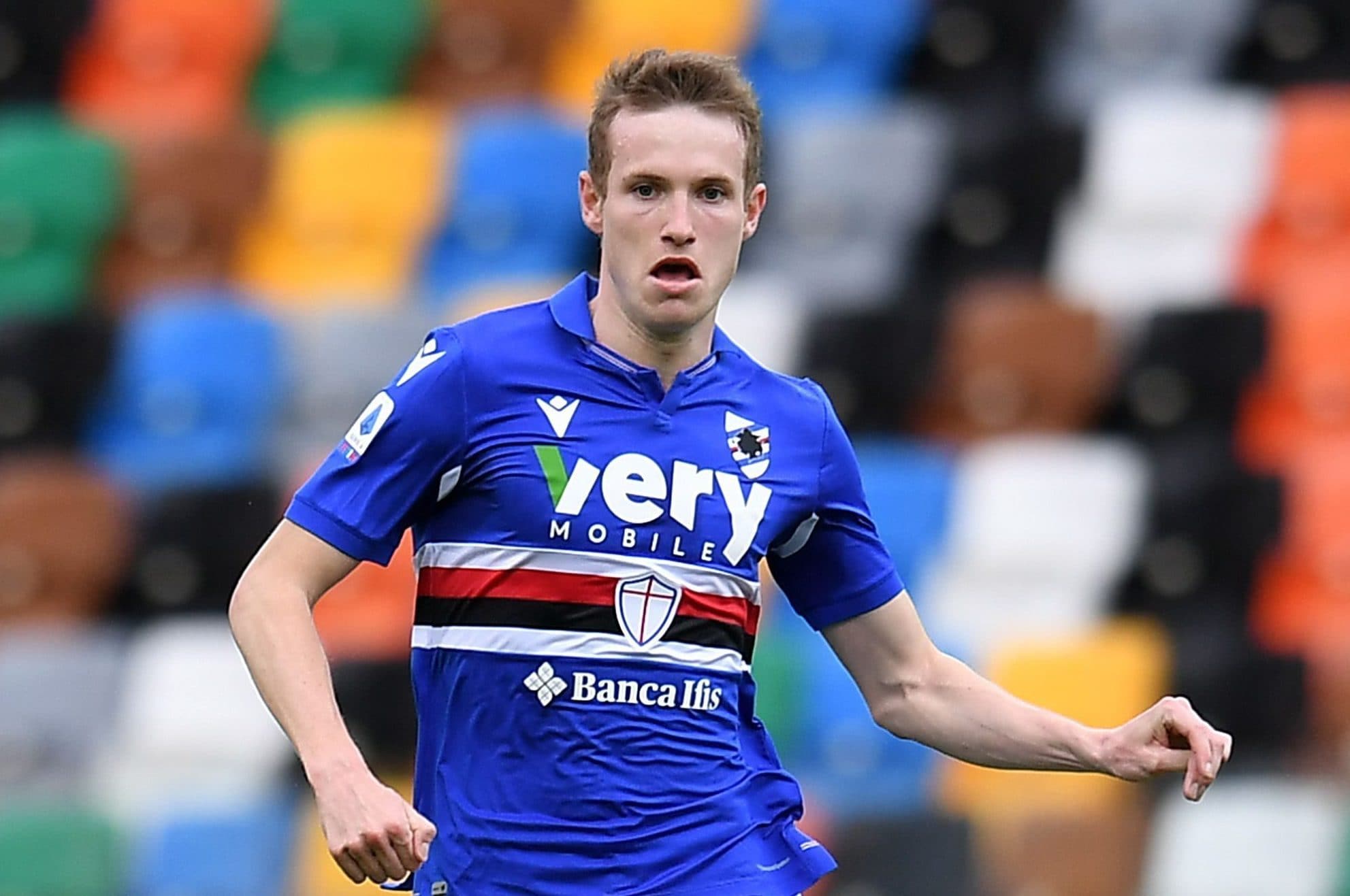 Jakub Jankto con la maglia della Sampdoria: ci ha giocato dal 2018 al 2021