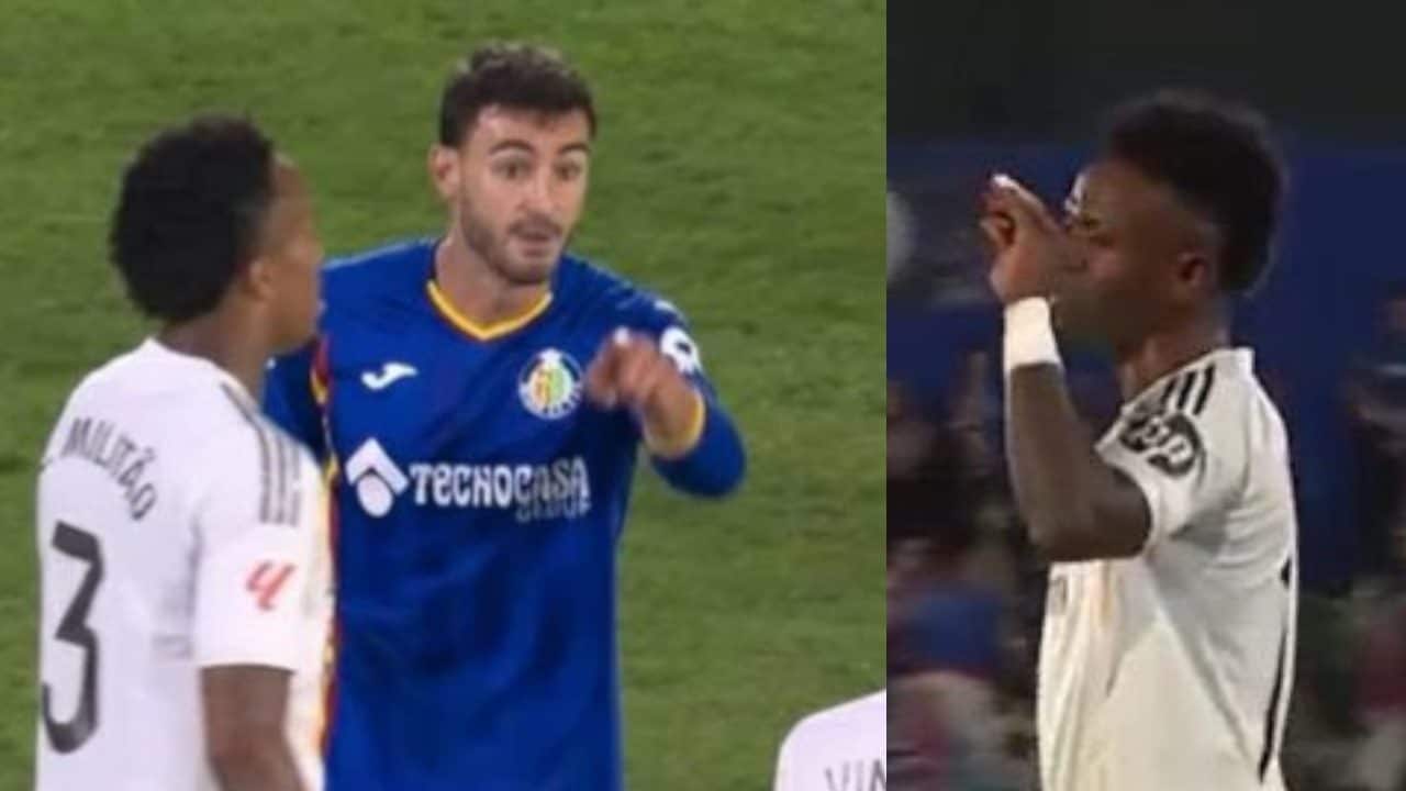 "Ecco perché tutto il mondo ti odia": la feroce accusa in diretta TV a Vinicius in Getafe-Real Madrid