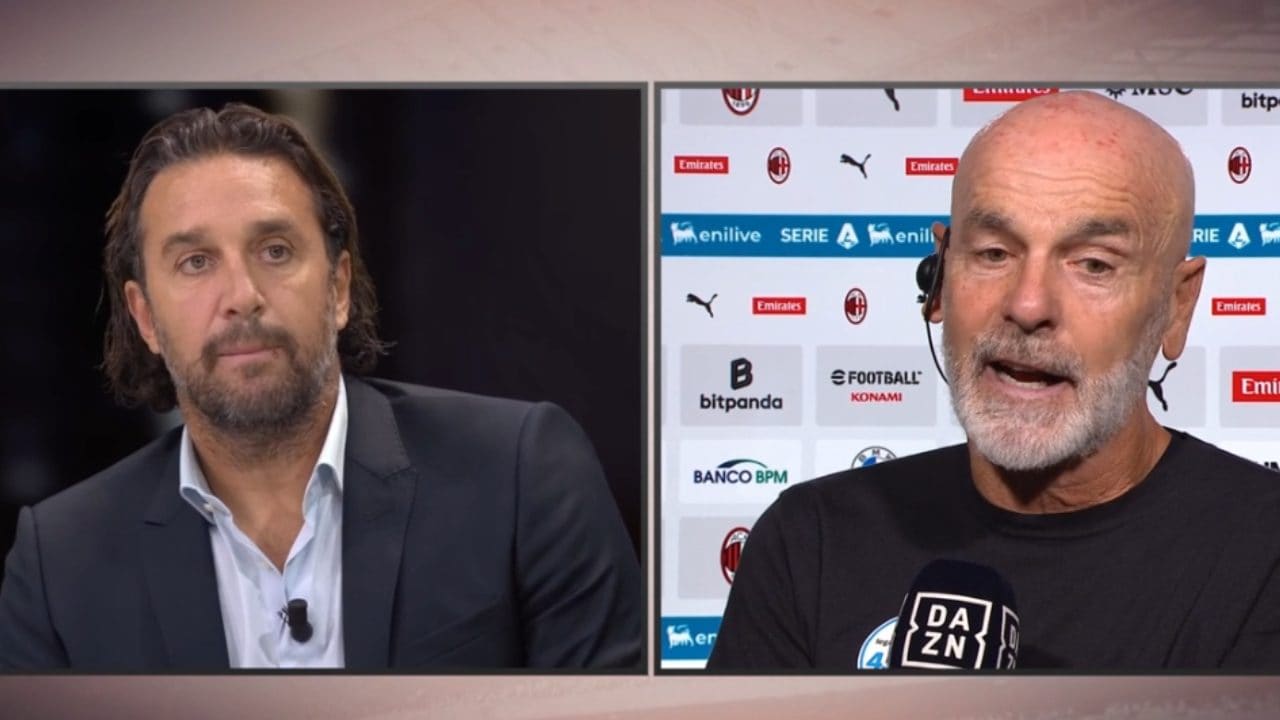 Pioli si infuria in diretta con Toni: "Luca ma le partite le vedete oppure no? Ho sentito prima"