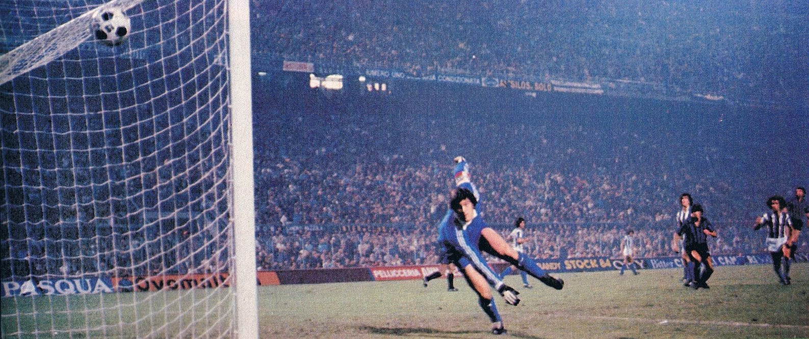 Il gol di Marini alla Real Sociedad nella Coppa UEFA 1979–1980.