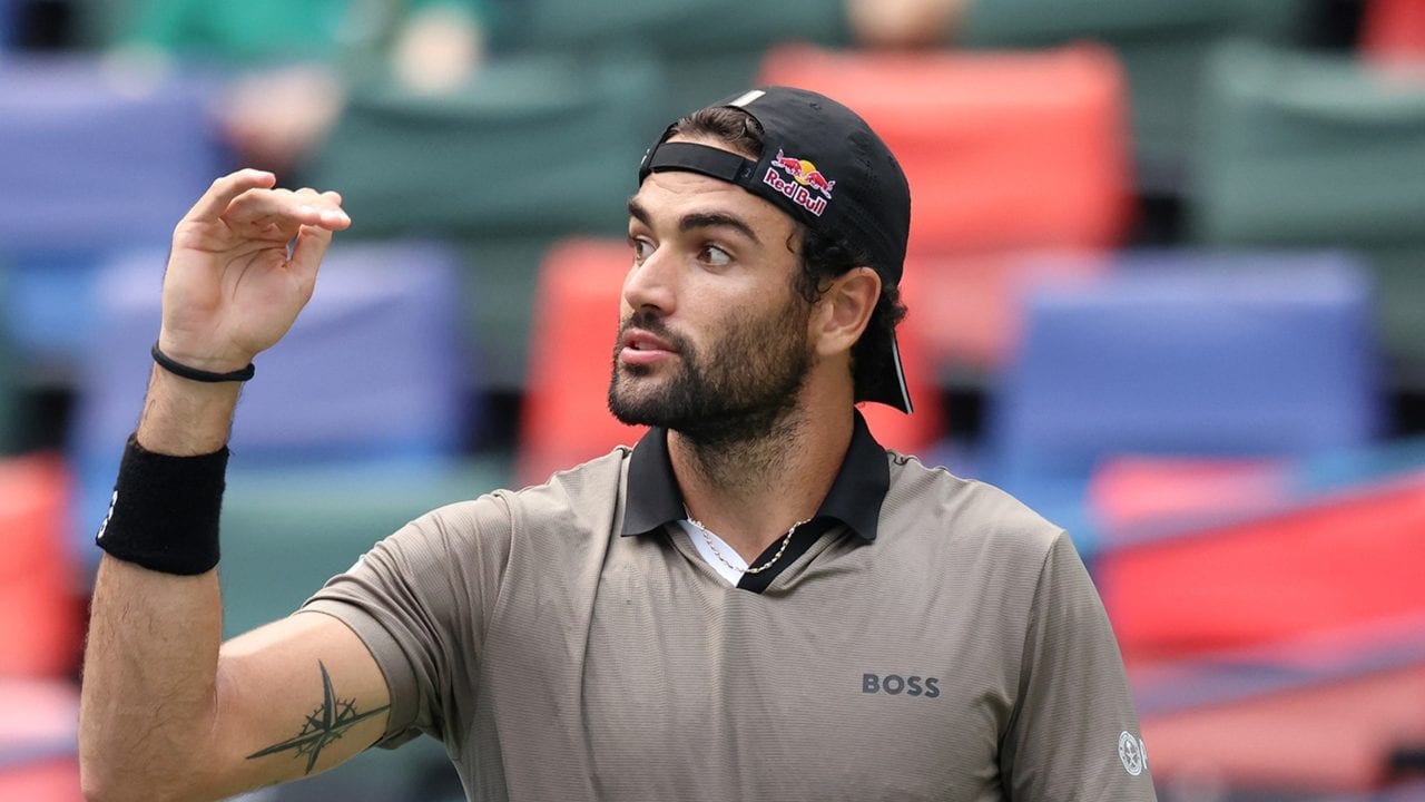 Matteo Berrettini invoca un cambio di regolamento nel tennis: "La salute viene prima di tutto"