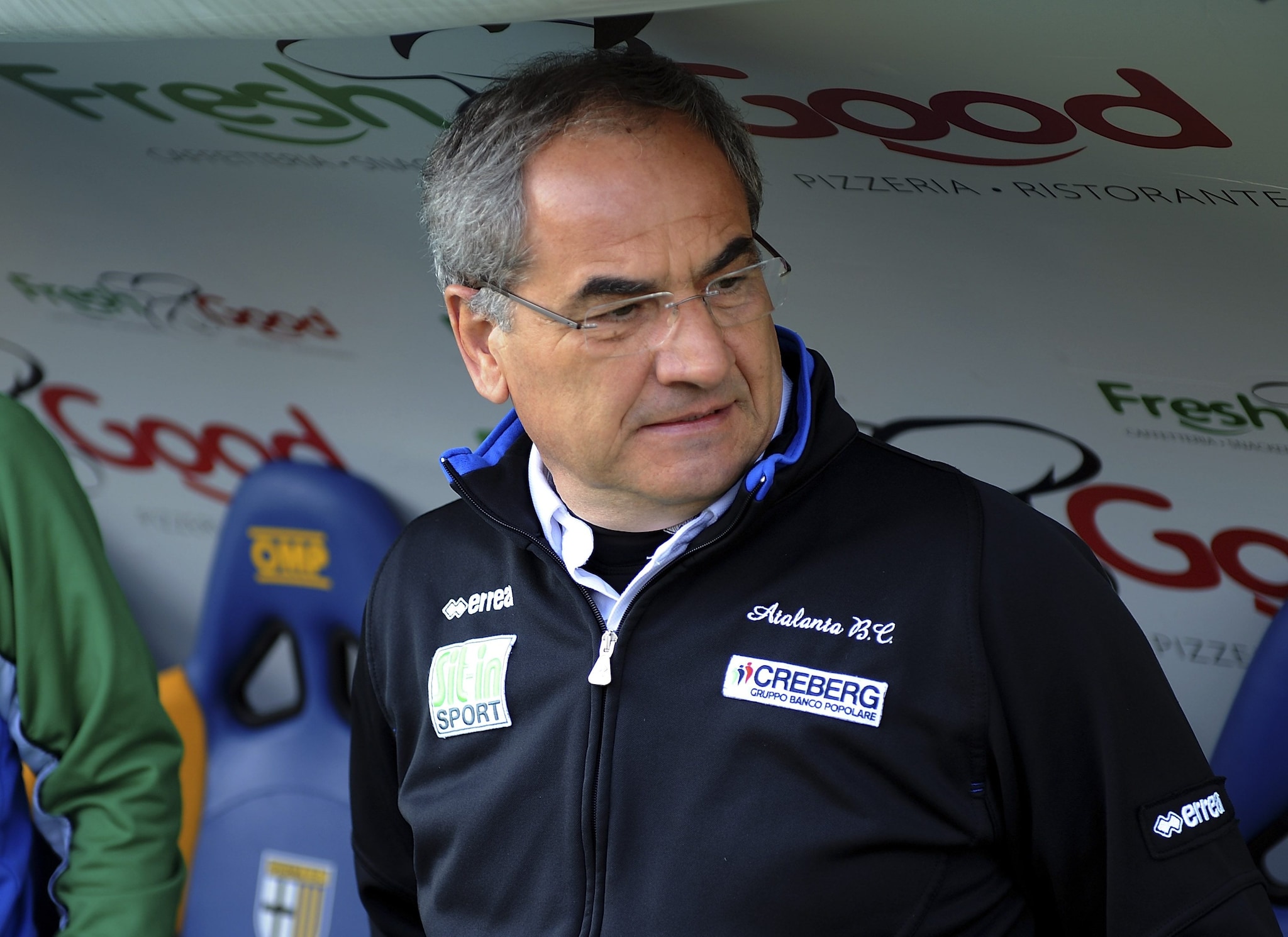 Mutti in panchina con l’Atalanta.