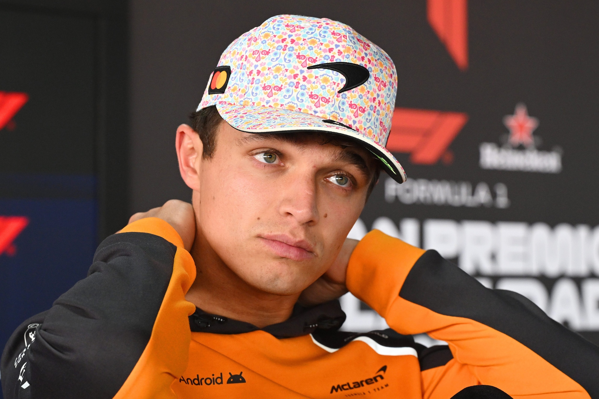 Lando Norris è secondo nella classifica del Mondiale a 14 punti dal compagno in McLaren Piastri