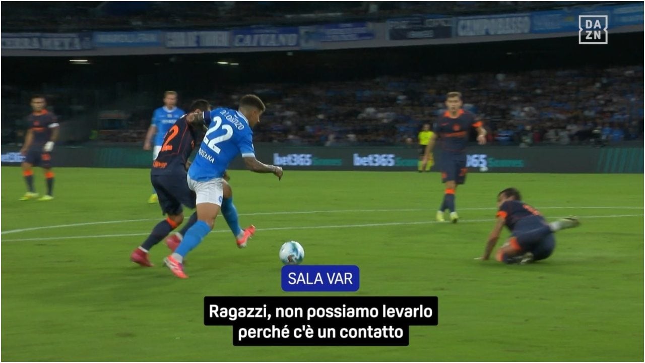 Rocchi duro a Open Var su Napoli-Inter: "Non era rigore su Di Lorenzo. Non ci è piaciuto per niente"
