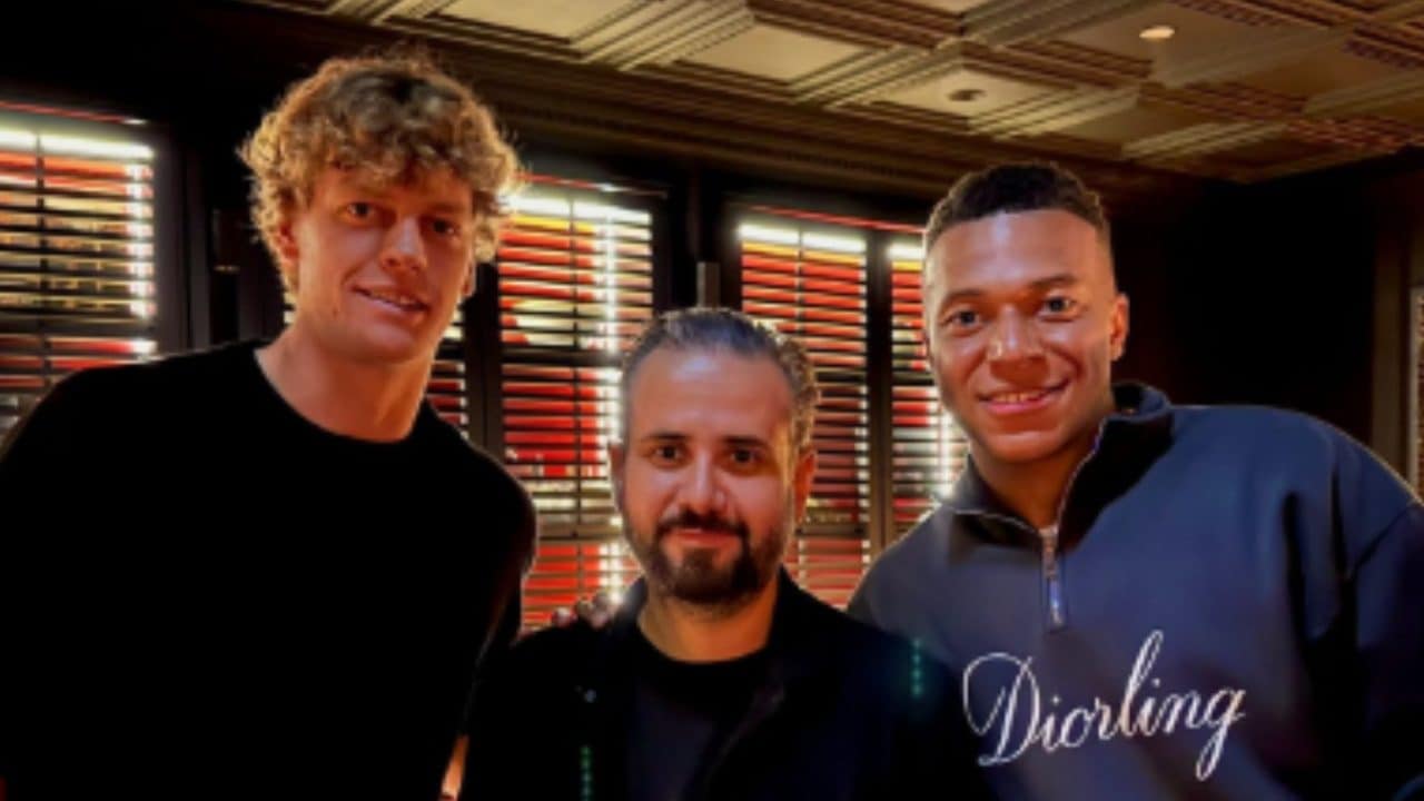 Sinner e Mbappé a cena insieme nel ristorante di Verratti a Parigi: quanto costa una cena italiana