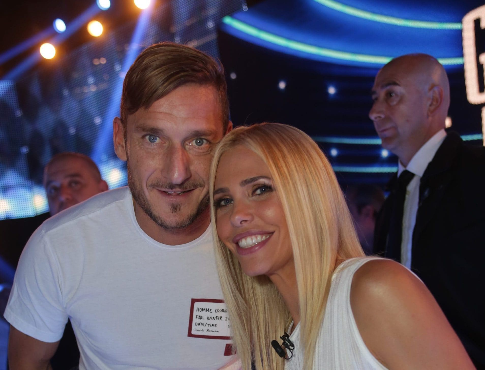 Francesco e Ilary nel 2016, quando il loro amore era ancora vivo