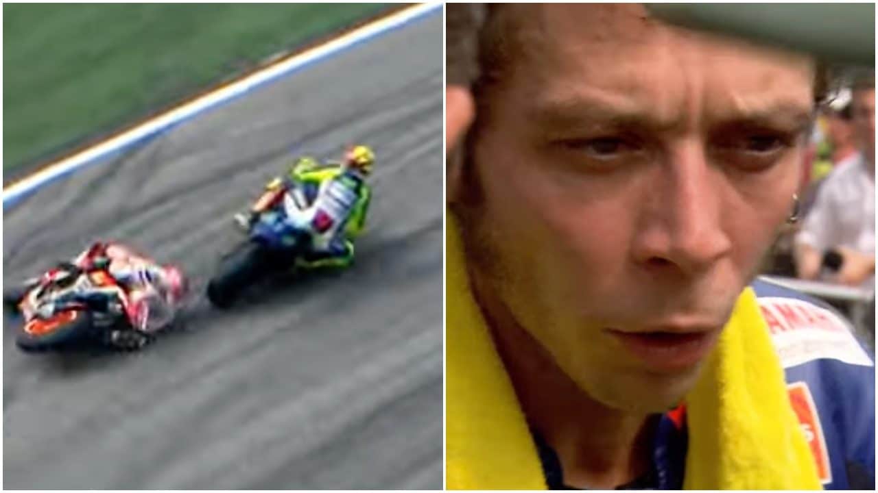 Valentino Rossi contro Marc Marquez a Sepang, il video inedito dopo 10 anni: "Volevo ammazzarlo"