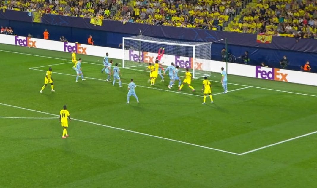 Il gol messo a segno da Renato Veiga.