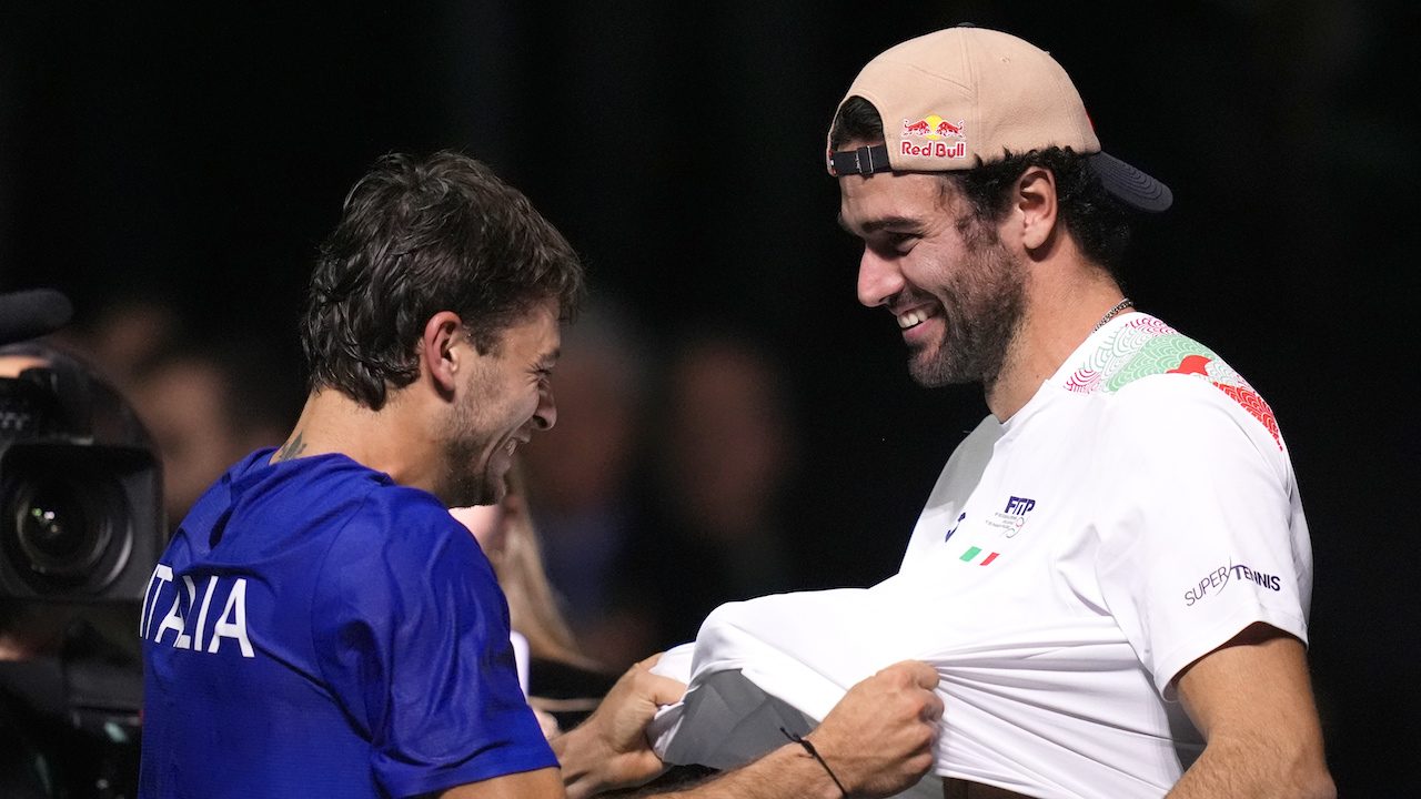 Cobolli e Berrettini chiudono un cerchio in Coppa Davis