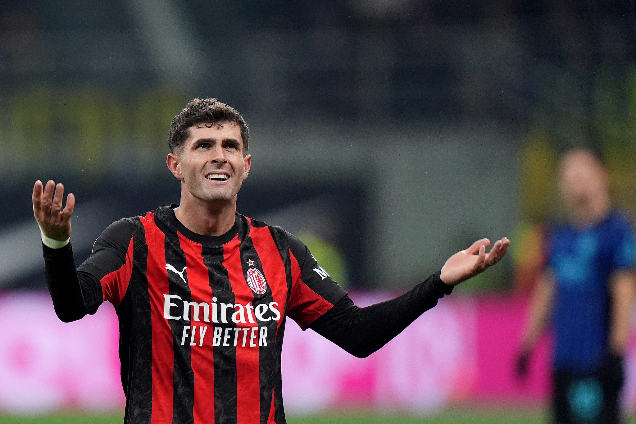 Il calciatore americano con ogni probabilità non sarà disponibile per Milan–Lazio.