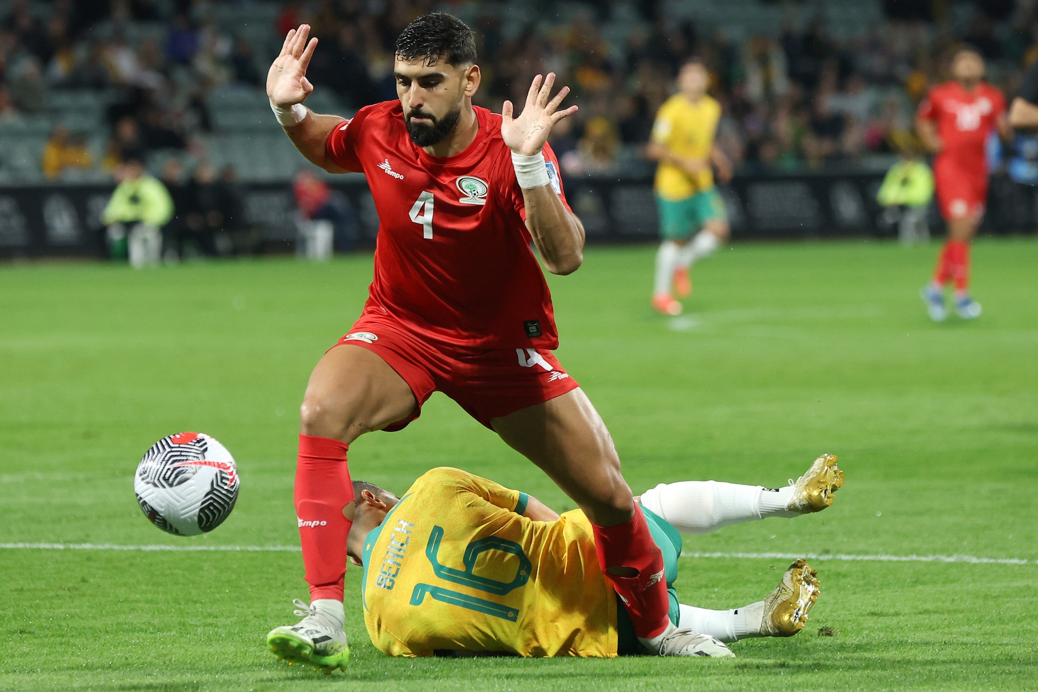 Yaser Hamed, giocatore della nazionale palestinese e cresciuto nel vivaio dell’Athletic Club.