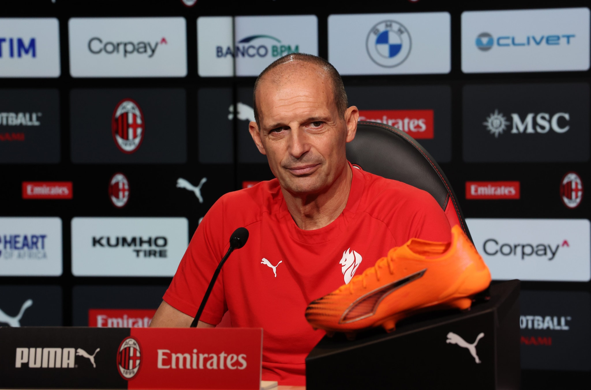 Il Milan di Allegri all'esame Gasperini: "Leao e Nkunku insieme? Sono curioso anch'io di vederli..."